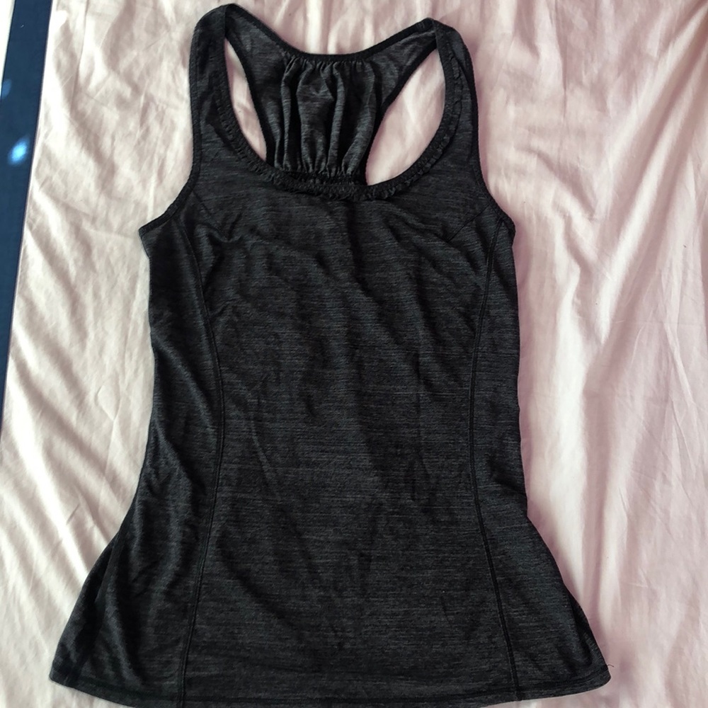 Lululemon Reflective Ruffle Tank
